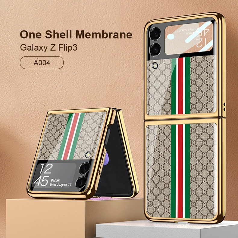 silicone cover with s pen Pu Leather hand Strap Anti-fall Phone Case for Samsung Galaxy Z Flip 3 5G SM-F711B Protection Back Cover with Lanyard cute samsung cases