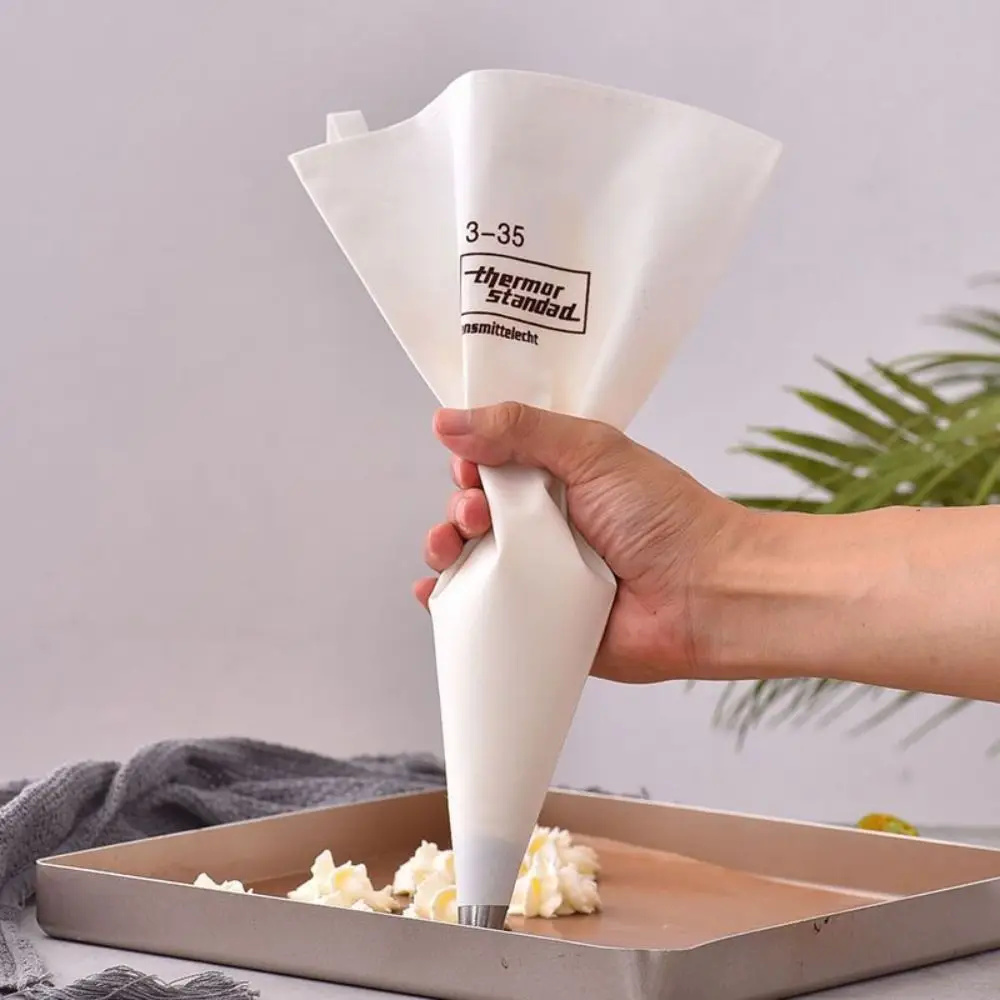 Cotton Fabric Squeezing Floral Bag Reusable Cookie Cream Squeezing Bag Cake Baking Tool 1Pc
