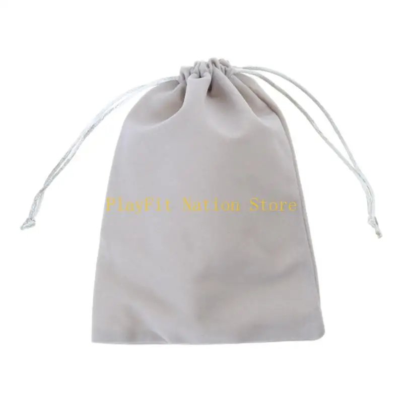 242F 고품질 주사위 가방 타로 Drawstring 가방 벨벳 쥬얼리 가방 플란넬 선물 가방 13x18cm/5.12x7.08in