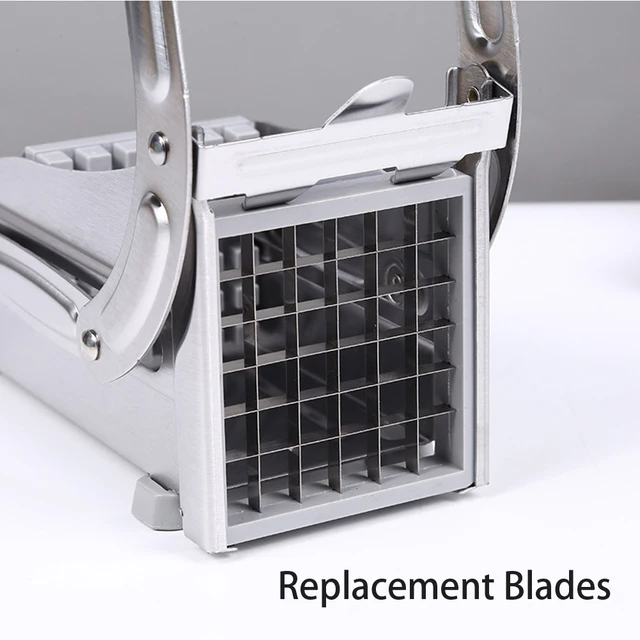 Burgonya Pengékkel Rozsdamentes Acél Professzionális Francia Sült Vágógépek Konyhai Ételek Előkészítéséhez Használjon Biztonságos Éttermet - Image 5