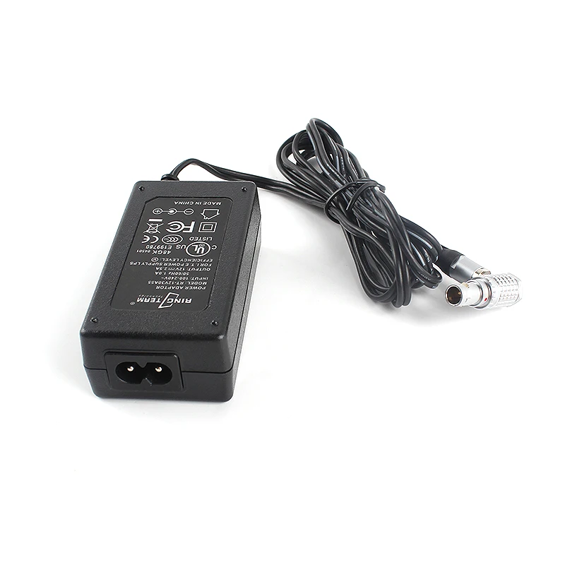 DJI 비디오 다운링크용 12V 2.5A AC 어댑터(90도) °   엘보 커넥터 및 1.5m 케이블 - 전원 공급 장치 액세서리
