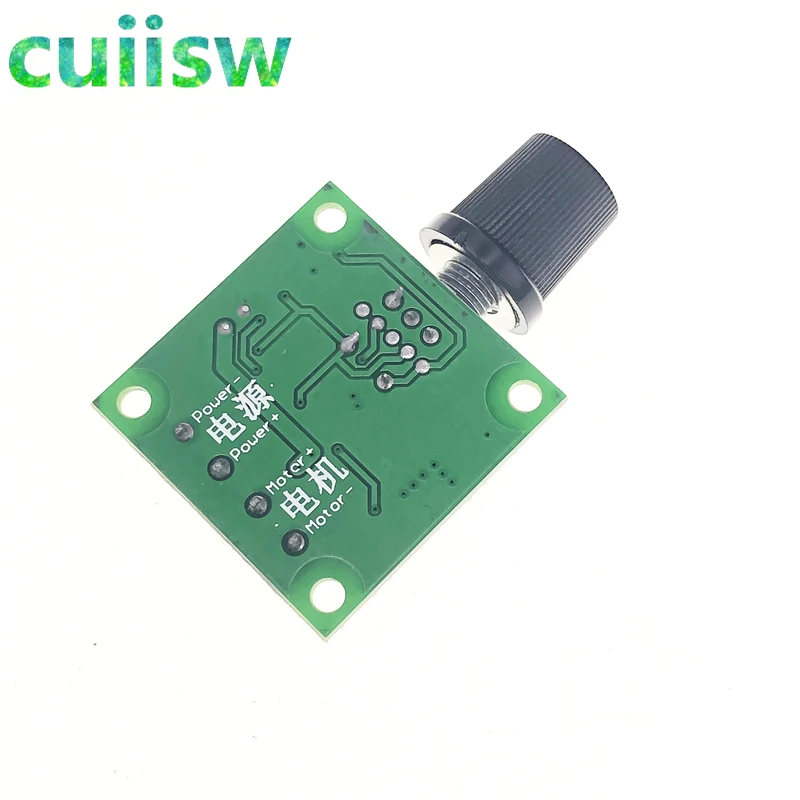 DC Motor Speed Controller Motor Speed Controller Electric Motor Speed Controller 30W 2A DC 1.8V-15V PWM Motor Speed Controller Regulator Low Voltage Fan Speed Control Switch PWM Adjustable Drive 5V 12V