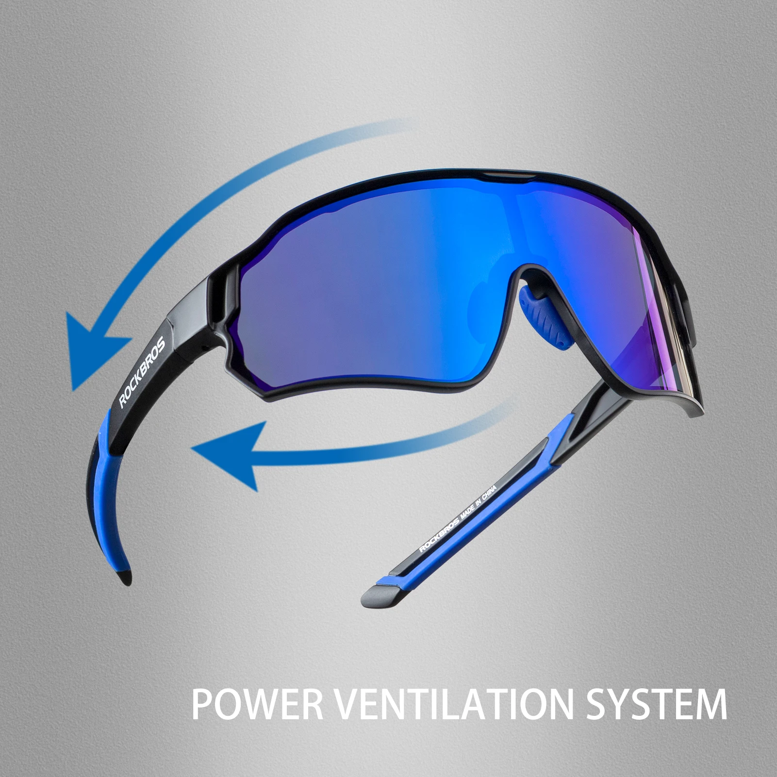 ROCKBROS Polarized Bike Glasses Bicycle UV400 Sports Sunglasses lentes de sol hombre Anti Glare Lightweight Cycling Equipment