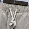 High Street Hip Hop Fashion Black Almond Pocket Casual Pants Drawstring Loose Men Best Quality Straight Leg Pants 5
