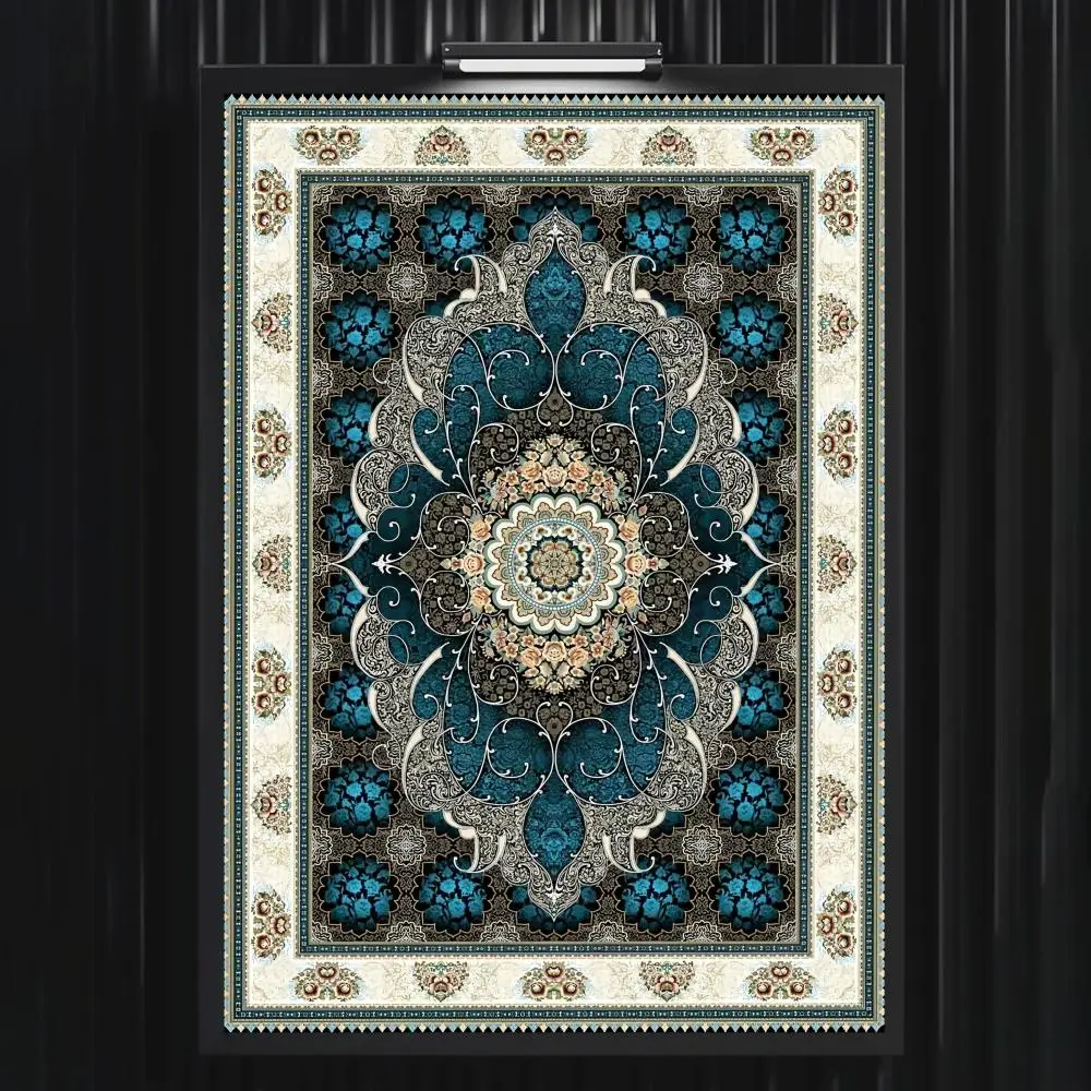 Poster mit orientalischem Bohemian-Muster für Zuhause, Wohnzimmer, Schlafzimmer, Bar, Flur, selbstklebende Wandkunst, Druck, wasserfest, ästhetische Dekoration – Detail 10
