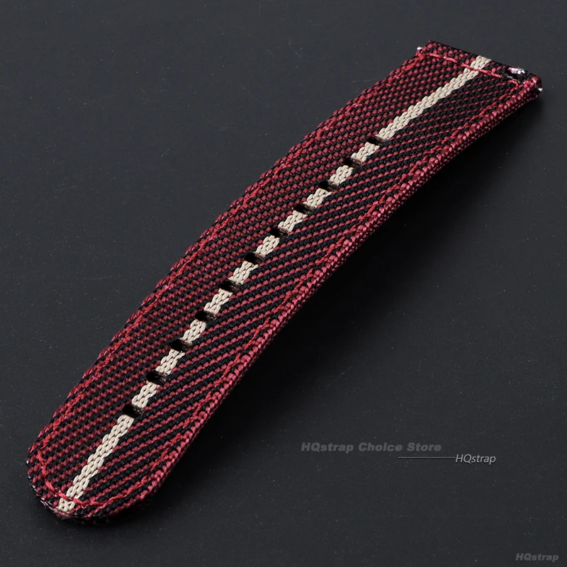 Adjustable Nylon Strap with Stainless Steel Buckle - Quick Release Universal Bracelet