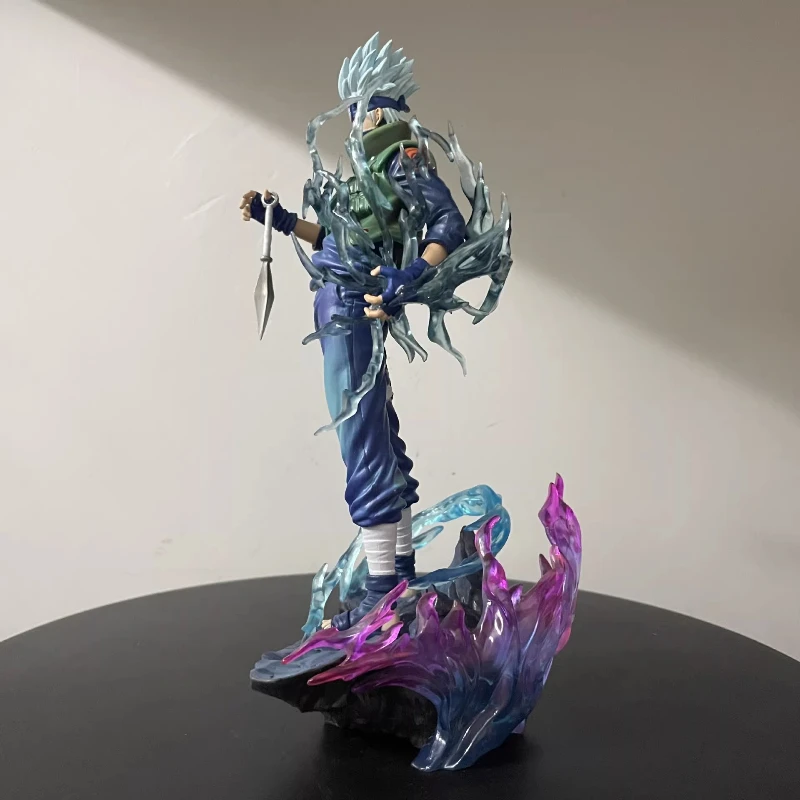 Kakashi Hatake Ninja Action Figure with Effect Parts - Collectible Anime Desktop Ornament Gift