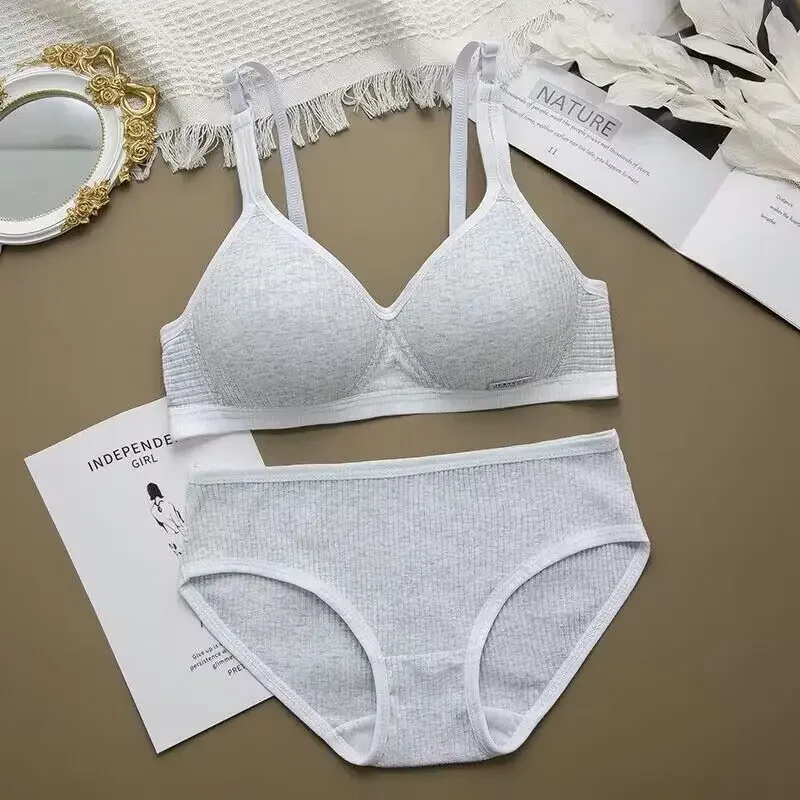 Bulk-buy Sexy Ladies Pant and Comfortable Cotton Bra New Design
