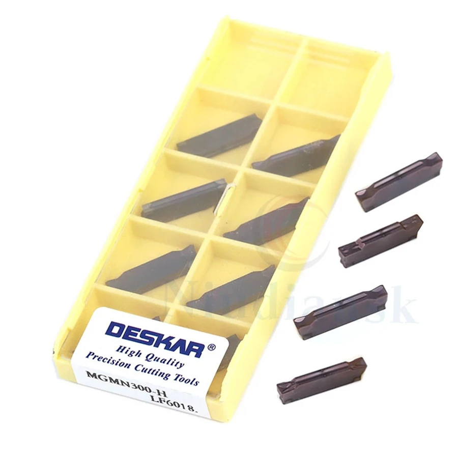 20 Pcs MGMN300-M Carbide Grooving Inserts - 3mm Width, CVD Coated, For Lathe Tools