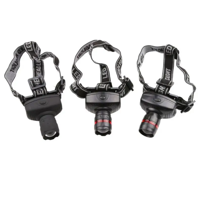 

Portable Headlight Strong Light Headlamp 3 Modes Outdoor Head-Mounted Flashligt Waterproof Headlight Fishing Camping Light