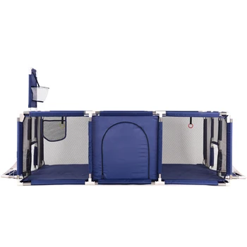 어린이 놀이터, 실내 대형 놀이터 공원, 유아 안전 장벽 울타리, 어린이 드라이 볼풀 구덩이 놀이 틀, 0 ~ 6 세