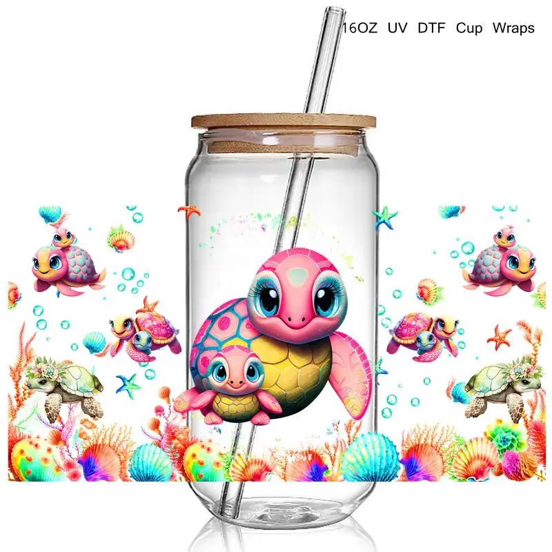 Under The Sea UV-DTF Cup Wrap