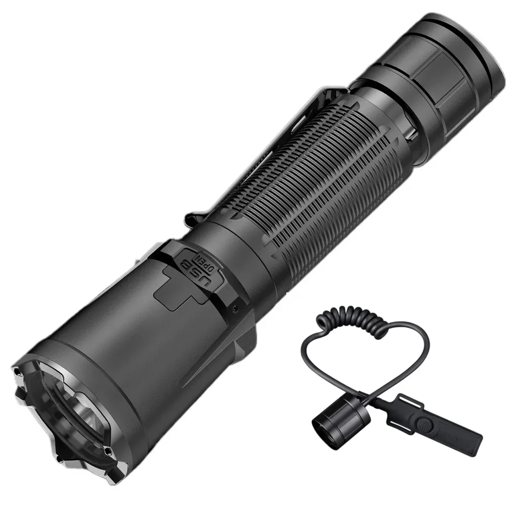 Tactical Waterproof Flashlight with 3300LM for Camping