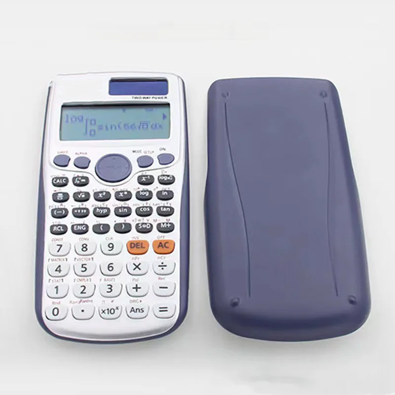 FX-991ES-PLUS 계산기 오리지널 공학용 계산기 고등학생, 대학생, 사무용 417가지 기능, 코인 배터리 사용
