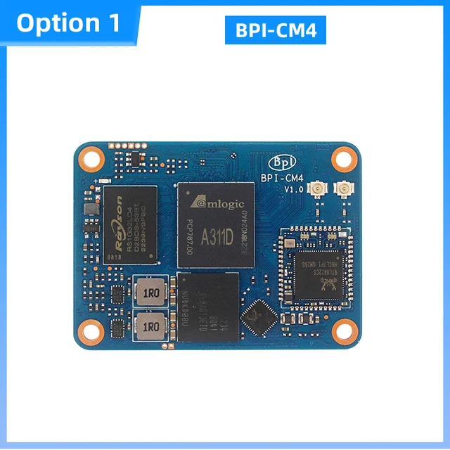 Banana Pi CM4 Amlogic A311D Quad Core ARM CortexA73 4G LPDDR4 16GB