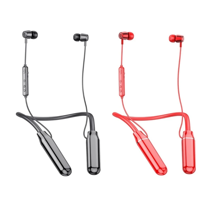 

Wireless Headphone Rechargeable Battery Low Power Rechargeable Battery Neck Hanging Wearable Earphone