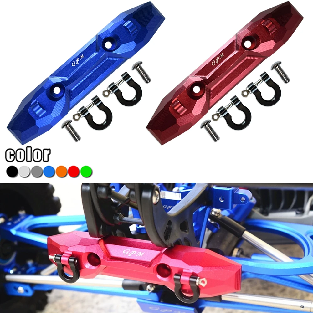

GPM для Trax 1/10 E REVO E-Revo 2,0 86086-4 4X4 VXL обновленные аксессуары для монстр-ТРАКА металлический задний бампер с буксировочным крючком 5335X
