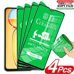 Protezione dello Schermo in Ceramica Trasparente 4-Pack - Pellicola HD Morbida