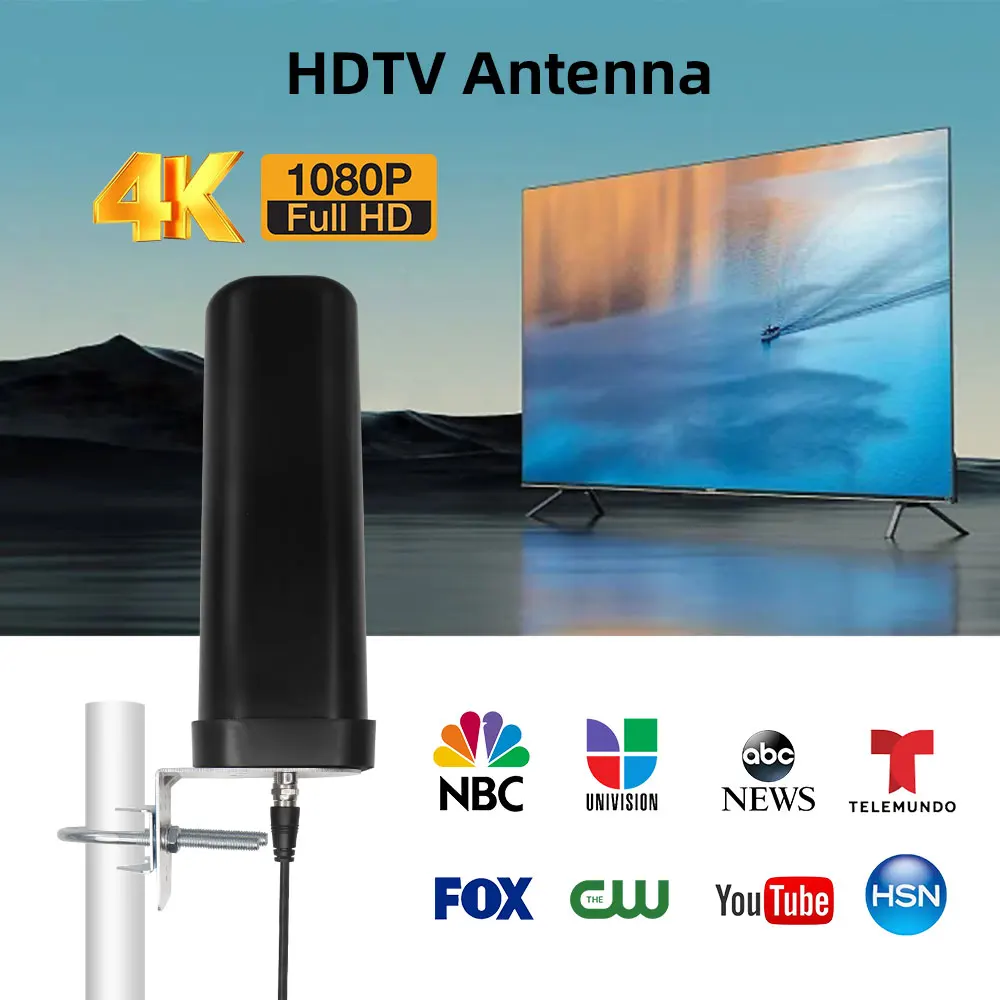 DTBM ATSC DVB-T DMB-T ISDB-T ߿ TV, 25dbi ׳, 50-80  ȣ ӱ