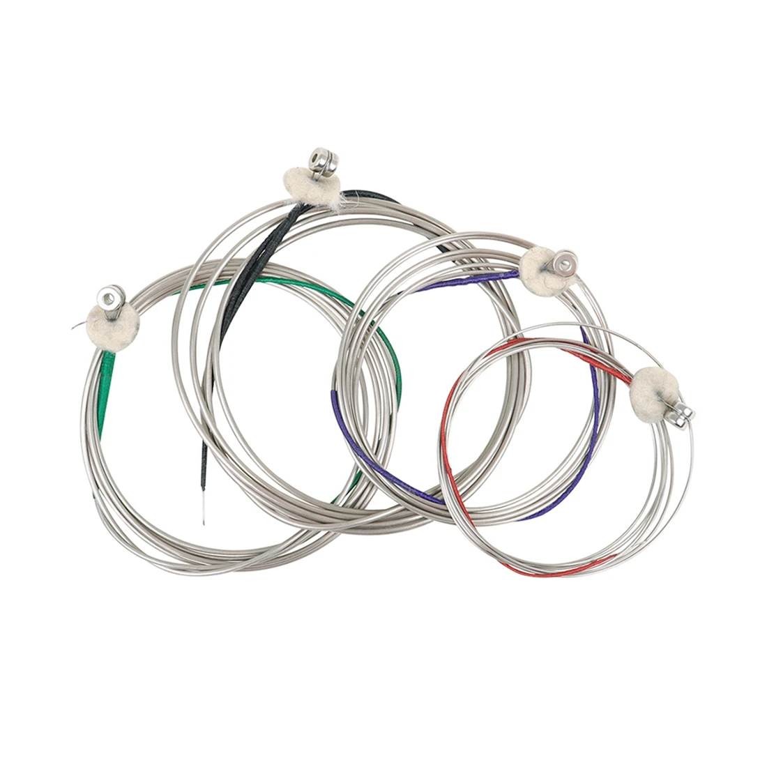 

4 шт./комплект, струны для басов, 4/4, 3/4, 1/2, 1/4