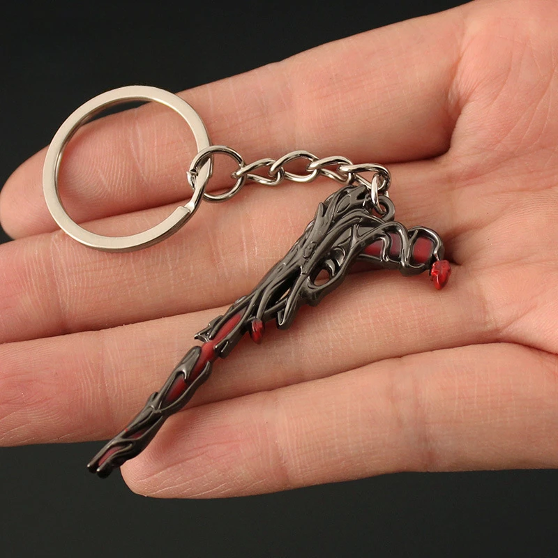 thumbnail image 1 of Juego de llaveros de la serie Valorant Gaias Vengeance, modelo de metal periférico de juego Vandal, accesorios colgantes, llaveros, regalos, juguetes para niños, 1 of 5