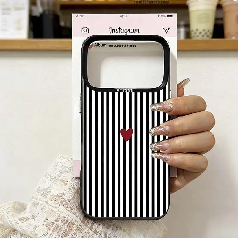 Vibrant Stripe Pattern Fashion Phone Case - Hard IMD Cover
