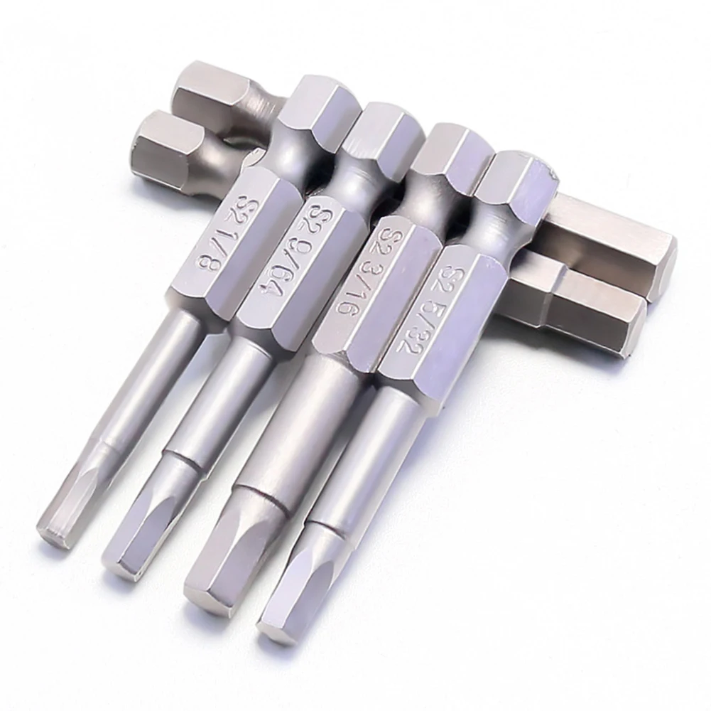 

Инструменты, долговечные биты для отверток, для электрических дрелей, для ручных сверл, 1/4 дюйма, шестигранный хвостовик, 11 шт. в комплекте, 50 мм сплав