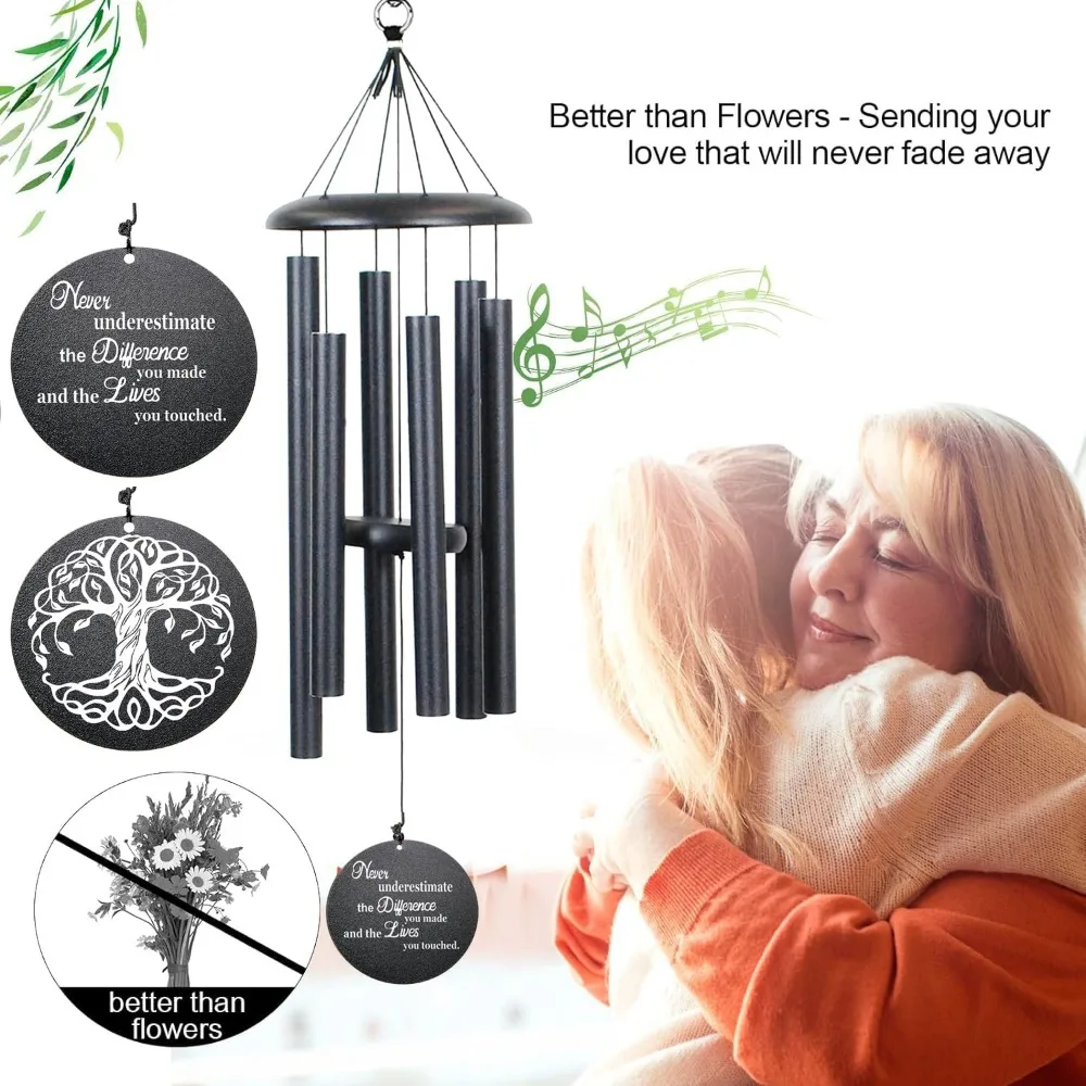 Tree of Life Inspirational Wind Chime 4