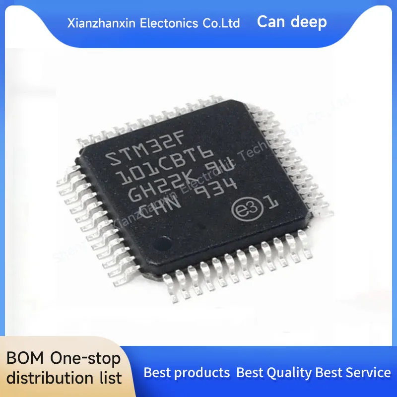 

Интегральные схемы IC STM32F101 STM32F101CBT6 STM32F101C8T6 32F101CBT6 LQFP48, 1 шт.