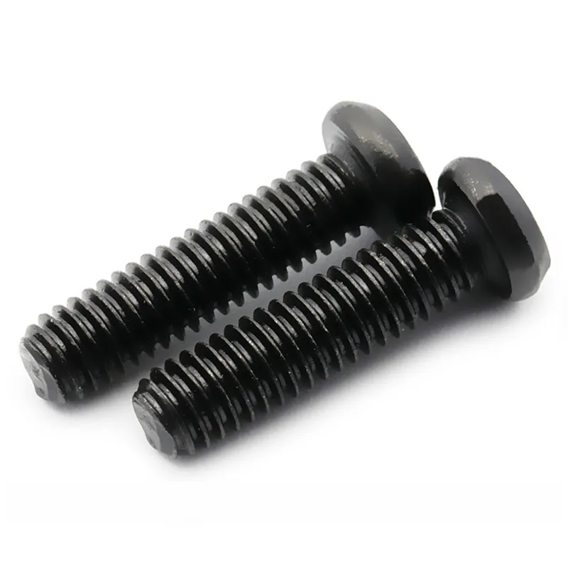 M1 M1.2 M1.4 M1.6 M1.7 M2 M2.5 Round Head Screw Black Phillips Pan Head Screws Electronic Machine Screws and Bolts