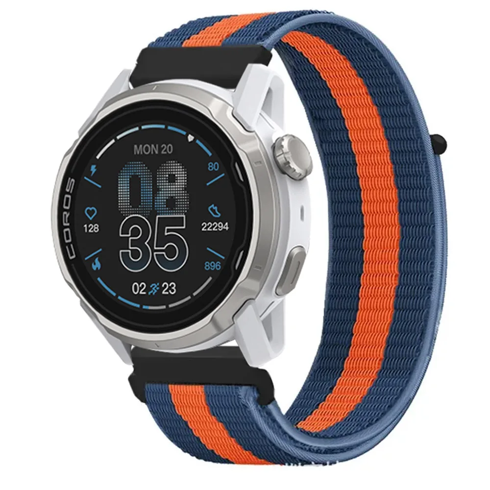 Nylon Loop Strap - Comfortable Sport Bracelet Replacement Band, 20/22mm