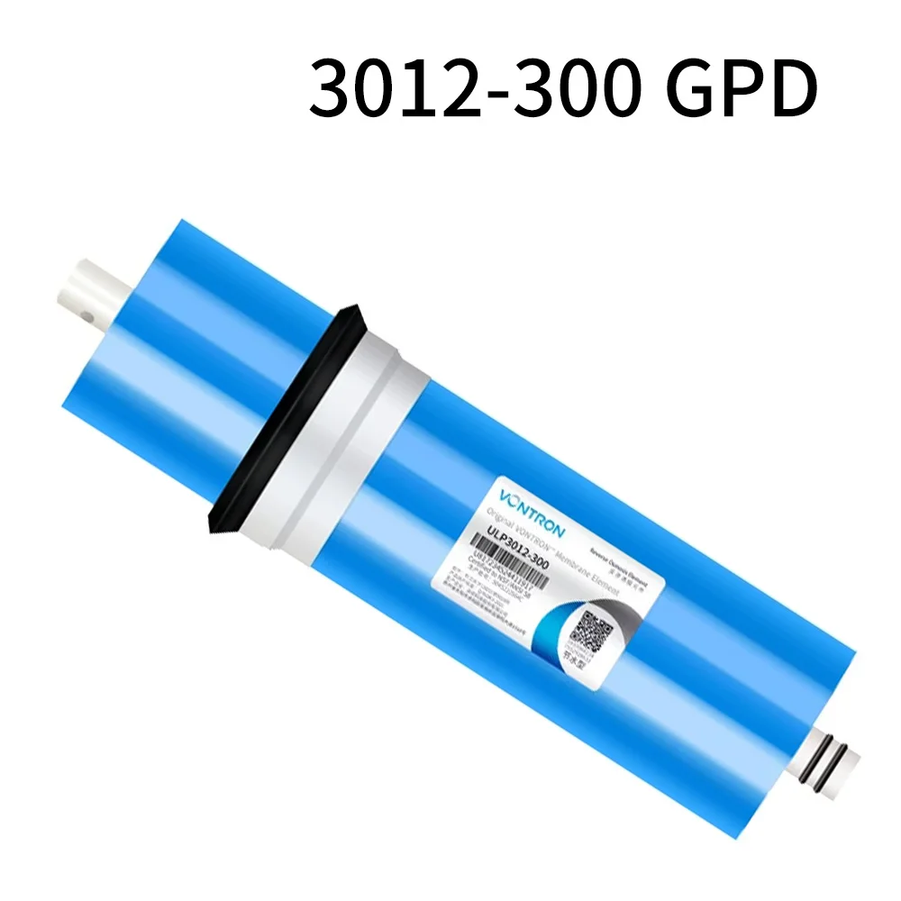 RO Membrane 300 GPD 3012-300 GPD Vontron For Under Sink Home Drinking RO Water Purifier System
