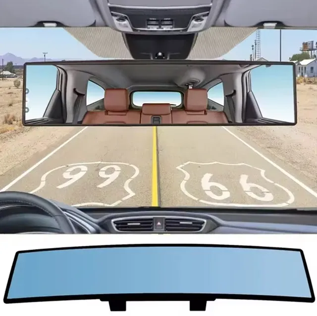 Universal Anti Glare Wide Angle Convex Rearview Mirror Car Interior Rear View Child Seat Mirror Car Safety View Back Seat Mirror