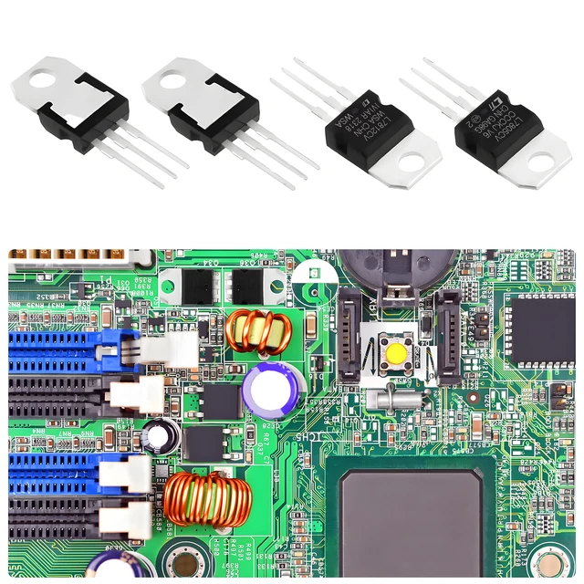 5/10/20pcs LM7805 L7805 7805 L7812CV 7812 Voltage Regulator IC ICs 5V 1.5A LDO REG TO-220 6