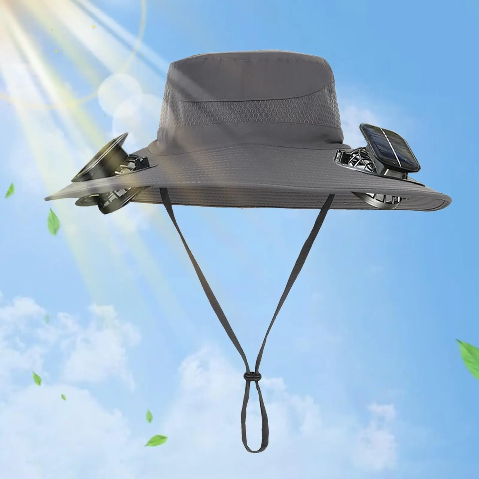 태양 모자 냉각 선풍기 모자, 버킷햇, USB 충전식 낚시 모자, 태양 선풍기, 야외 활동 스포츠용 어부 모자