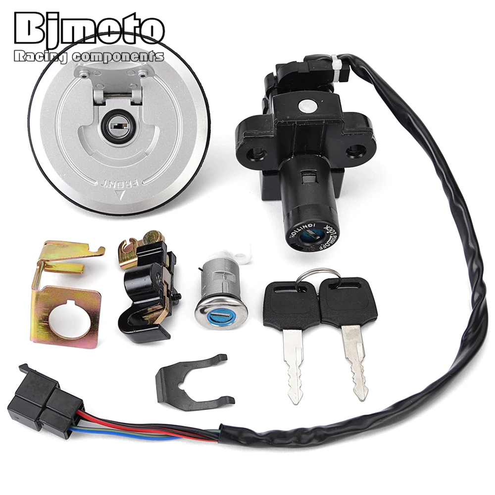 

XRV 750 XRV 750 Fuel Gas Cap Ignition Switch Seat Lock with Key Kit For Honda 35100-MY1-007 XRV750 Africa Twin 1993 1994-2000