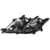 Pair Halogen Headlights Black Headlamps Fits 2009 2010 2011-2016 Toyota Venza 114-50933L, 114-50931R 4
