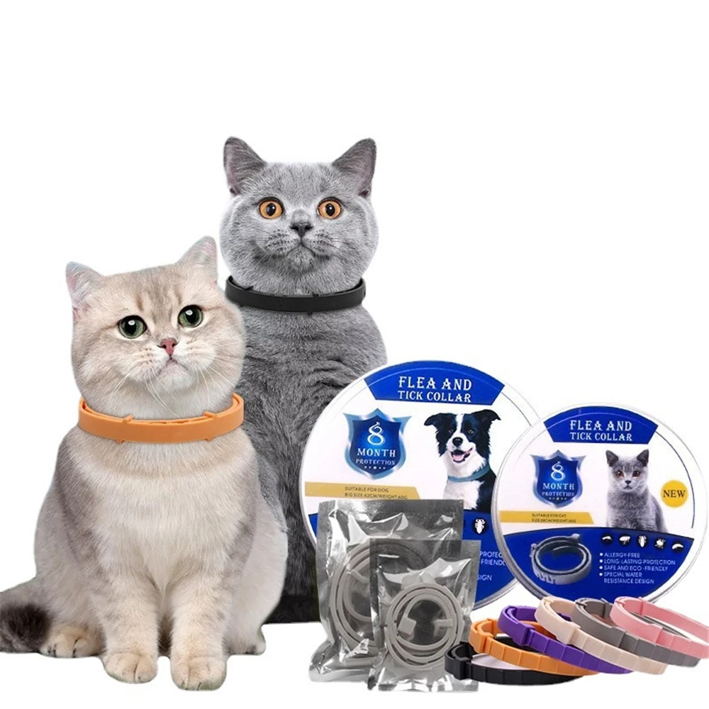 

Pet Insect Repellent Collar Anti-mosquito Insect Repellent Pet Collars For Dogs Cats Adjustable Collar Pet Supplies Wholesale