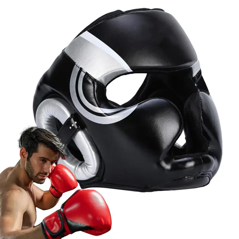 

Headgear For Boxing Training Adults And Kids Boxing Head Protector Comprehensive Protection Headgear For Sports For Kickboxing