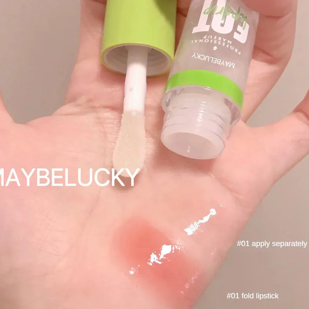 8 Colors Clear Lip Gloss Crystal Jelly Moisturizing Lip Oil Lasting No Sticky Sexy Gloss Korean Liquid Lipstick Makeup