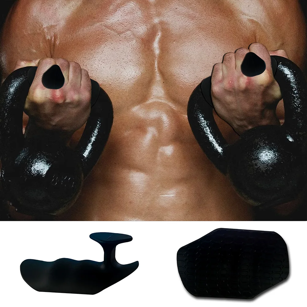 Fitness Gloves Silicone Gymnastics Grip Fingerless Pull Grip Cross Training Palm Protection