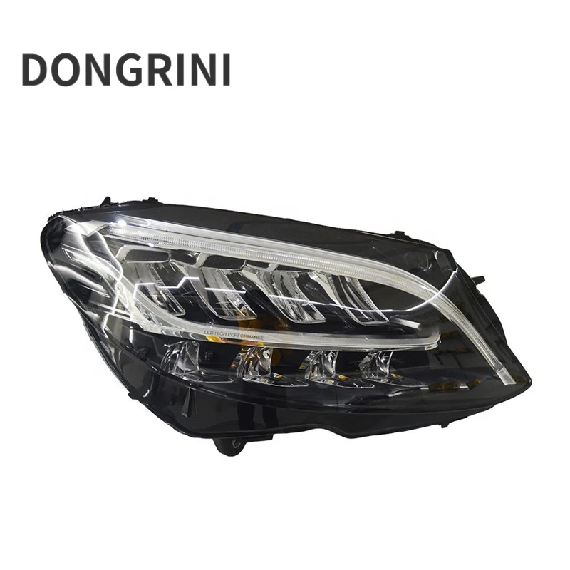 

Full LED Headlights suitable for Mercedes C-Class W205 S205 (2018-up) LHD 205 906 62 04/63 04