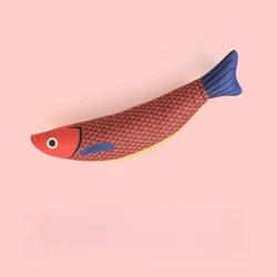 Interactive Plush Fish Cat Toy - Simulated Chew and Play Entertainment Pillow (5)