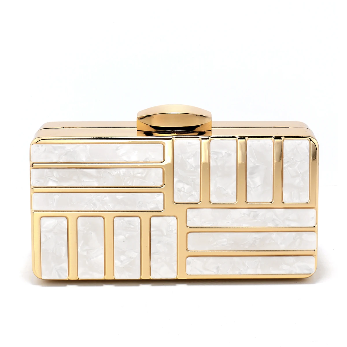 Acrylic Clutch Evening Bag Luxury Glitter Handbag
