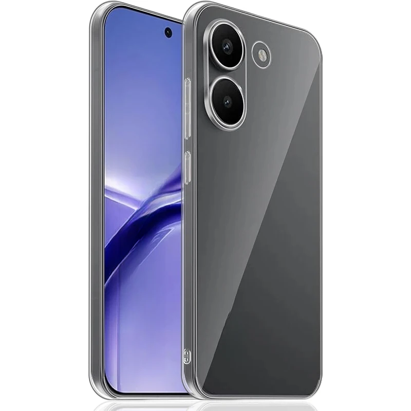 Ultra Thin Clear Soft TPU Back Phone Case with Camera Protection