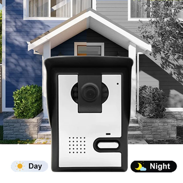 7 Inch HD Intelligent Video Intercom Doorbell Apartment Private Residential Video Doorbell Monitoring System 3
