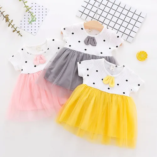 아기 소녀 드레스, 귀여운 공주 투투 드레스, 생일 무도회 가운, 어린이 의류, 귀여운 유아 복장, 유아 여름 A1095 2