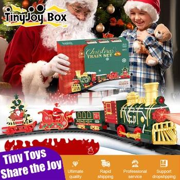 Christmas Series Classical Remote Control Small Train Trac 1