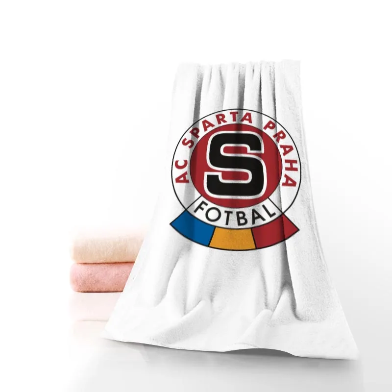 AC Sparta Praha Towel Printed Cotton Face/Bath Towels Microfiber Fabric For Kids Men Women Shower Towels 70X140cm