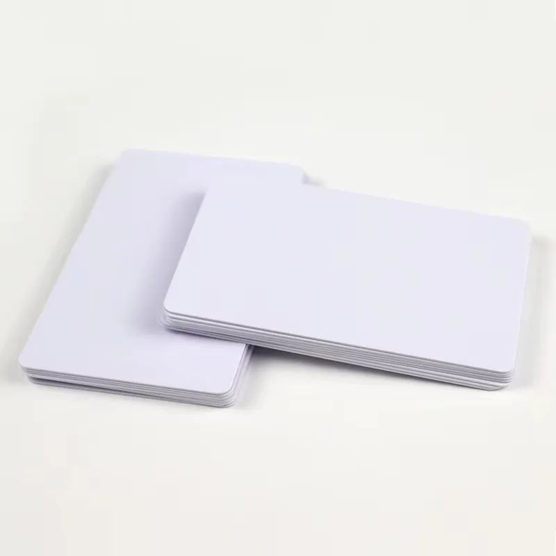 PVC PLASTIC Blank ID Card without Chip 50pcs/lot business cards custom cards